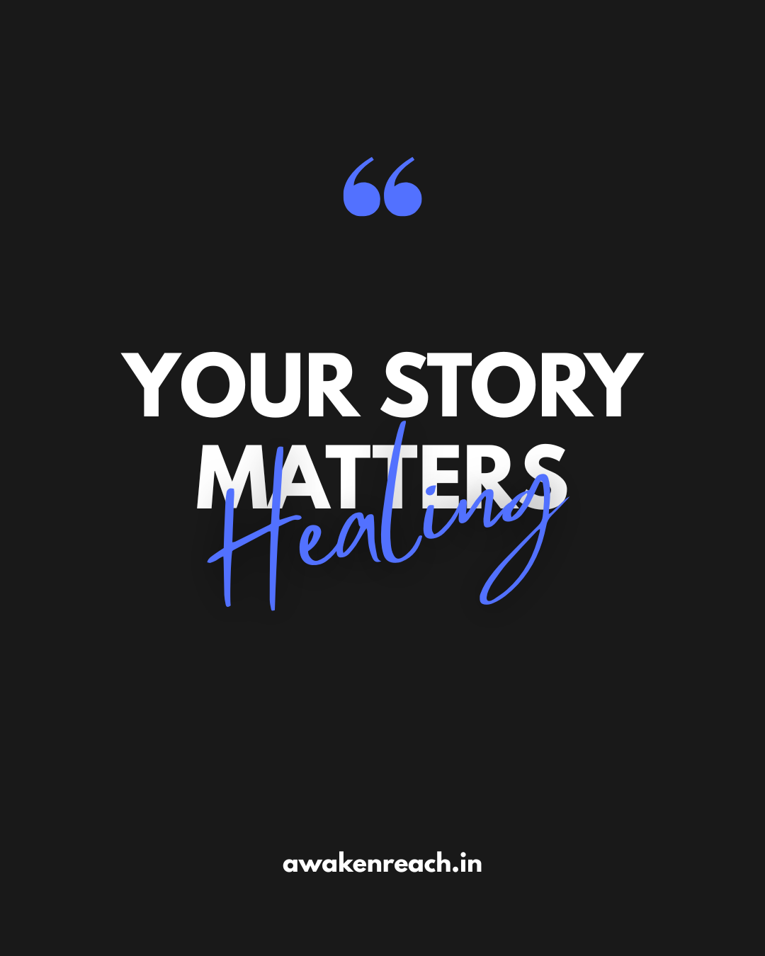 The Healing Revolution: Why Your Story Matters More Than You Think